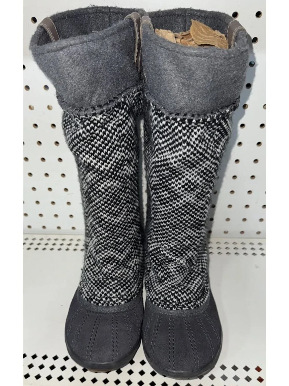 Sorel Tremblant Mid Womens Knit Pull On Lined Mid Calf Boots Booties Size 6.5